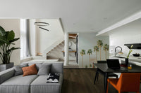 Soft tropical view for walls

