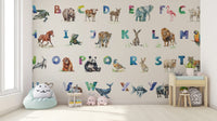 Bright and cheerful ABC wall décor