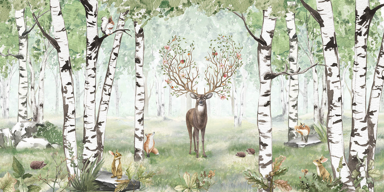 Amazing Antlers Summer Wallpaper For Wall