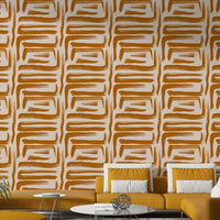 Modern abstract amber wall covering  GD649, GD650
