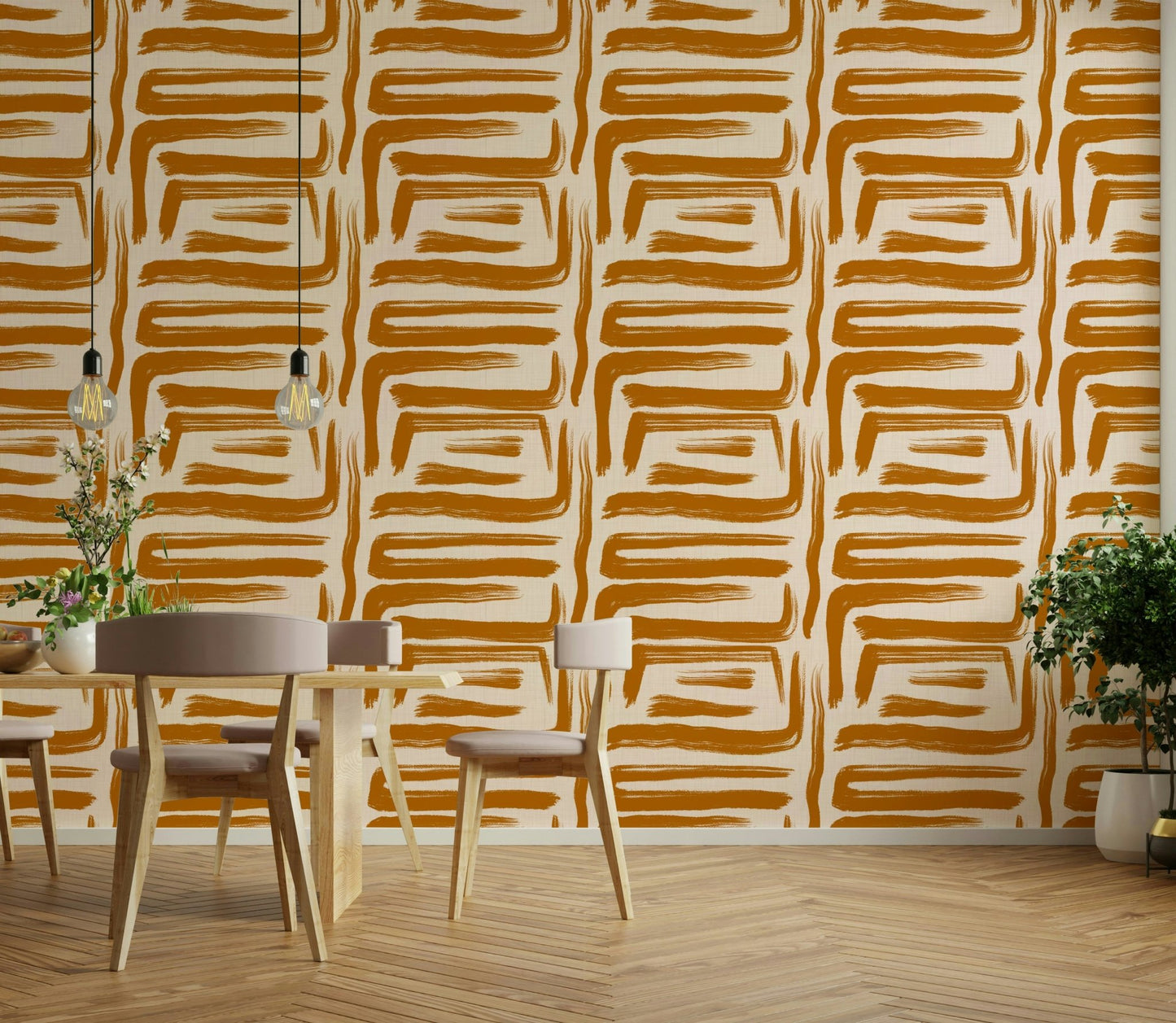 Abstract amber wallpaper design  GD649, GD650