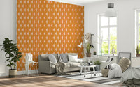 Modern Amber Echoes wallpaper: Perfect for a feature wall statement.