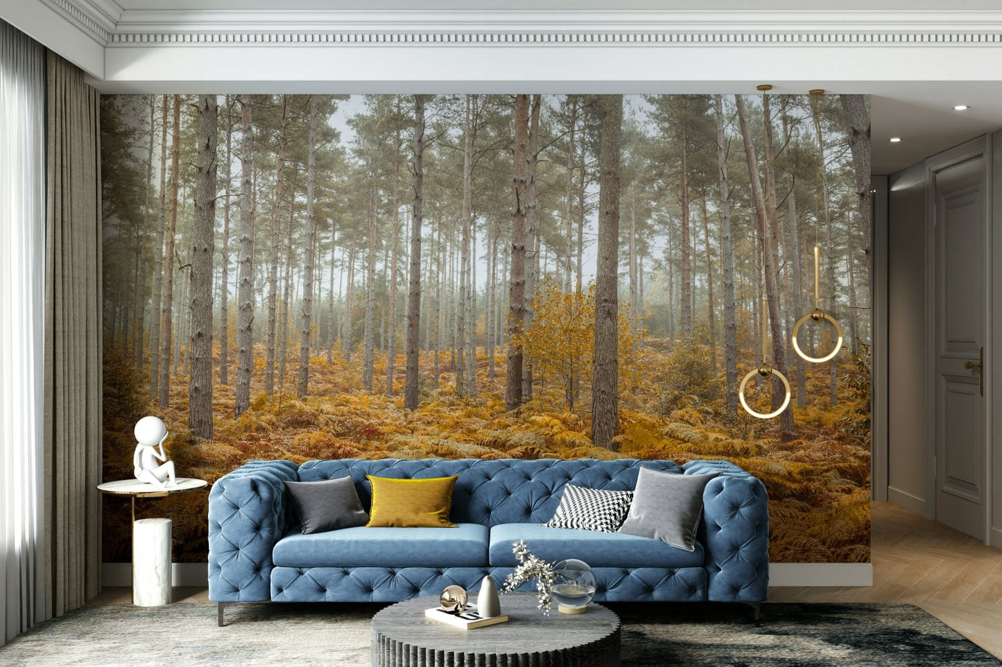 The design has a beautiful, natural aesthetic.

