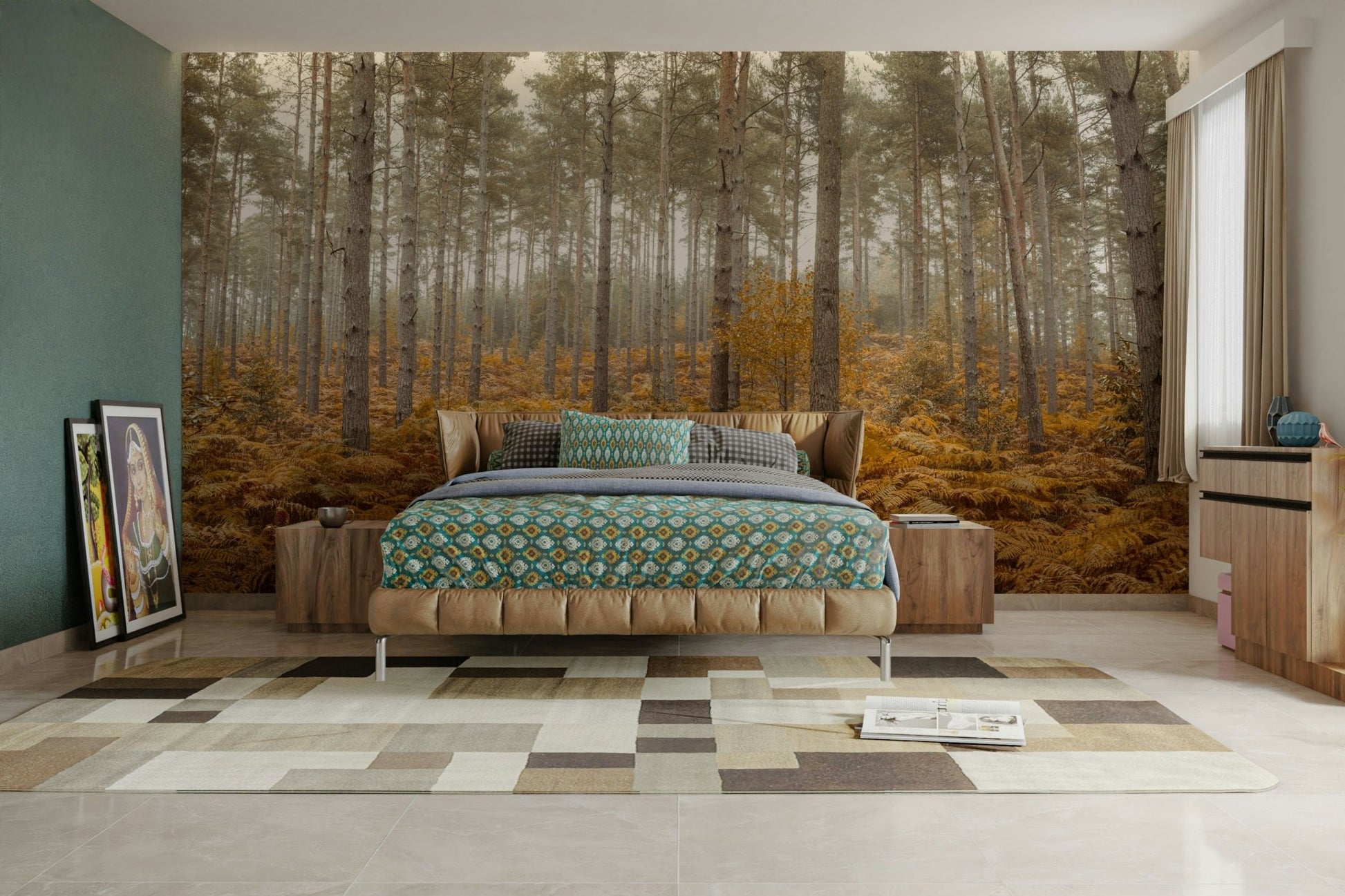 The design feels magical and peaceful.

