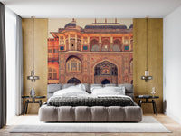 Historical stone carving wallpaper for a classic dining room wall mural wallpaper