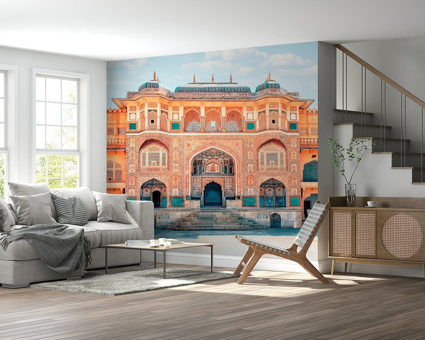 Amber Palace Majesty Wall Mural