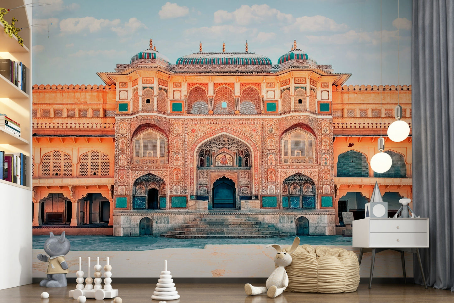 Amber Palace Majesty Wall Mural