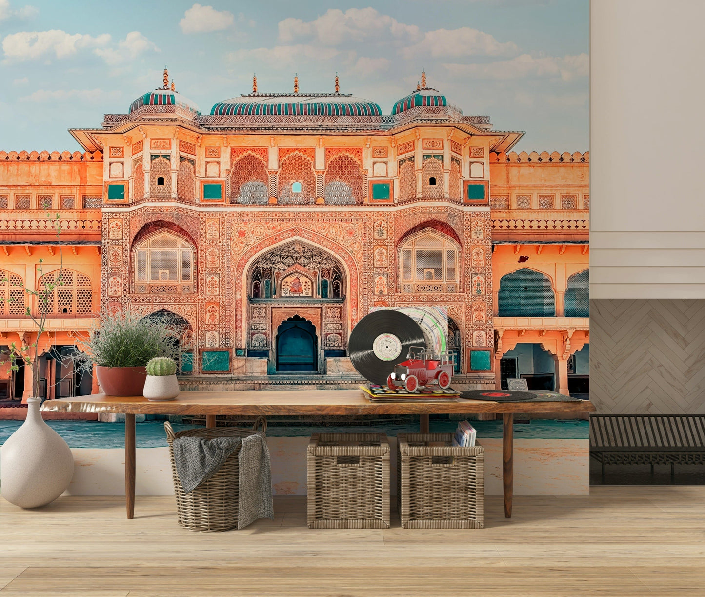 Amber Palace Majesty Wall Mural