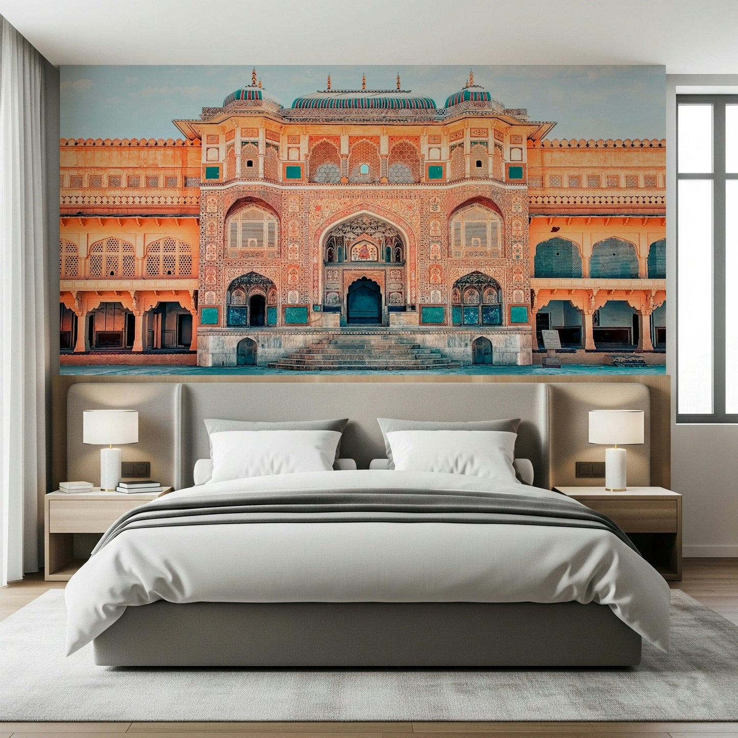 Amber Palace Majesty Wall Mural