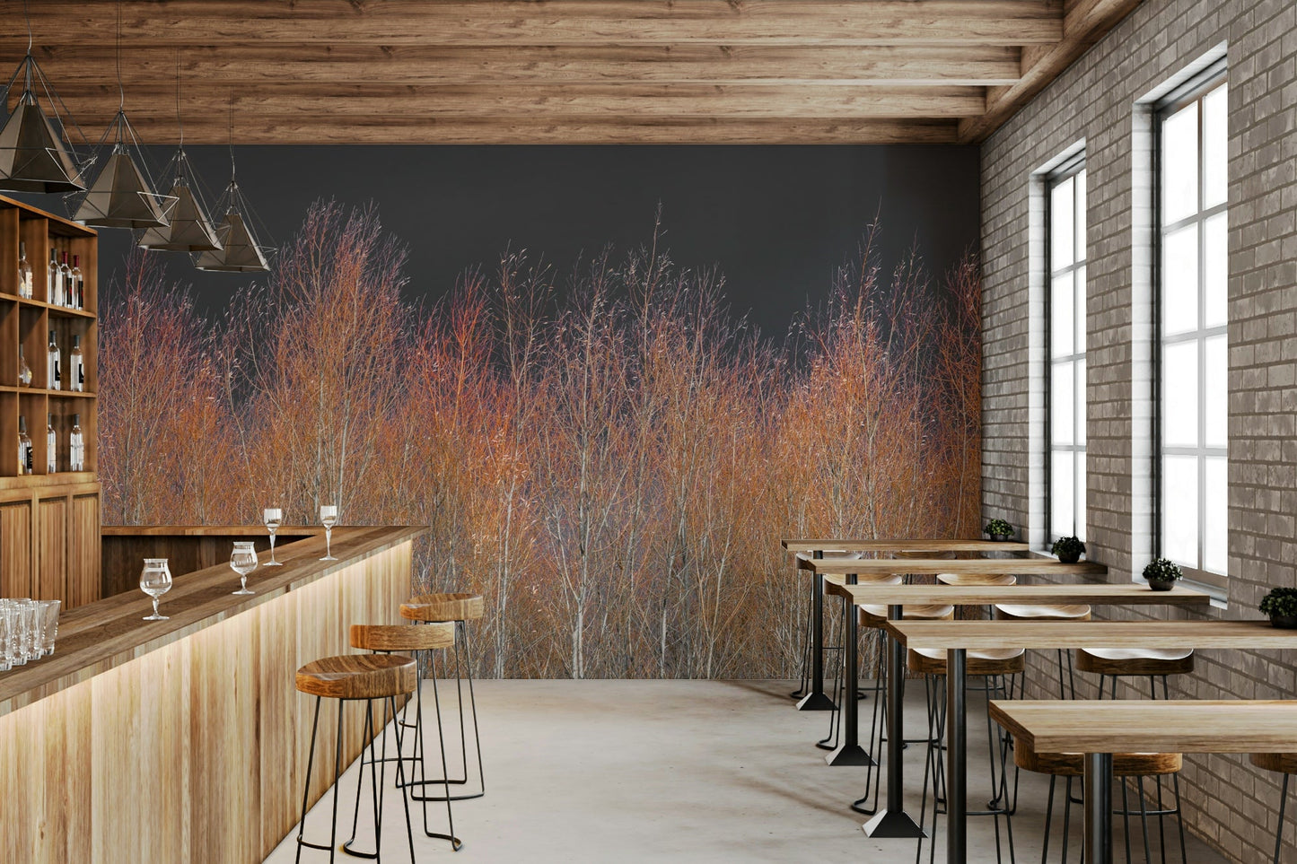 The image feels peaceful and restful.

