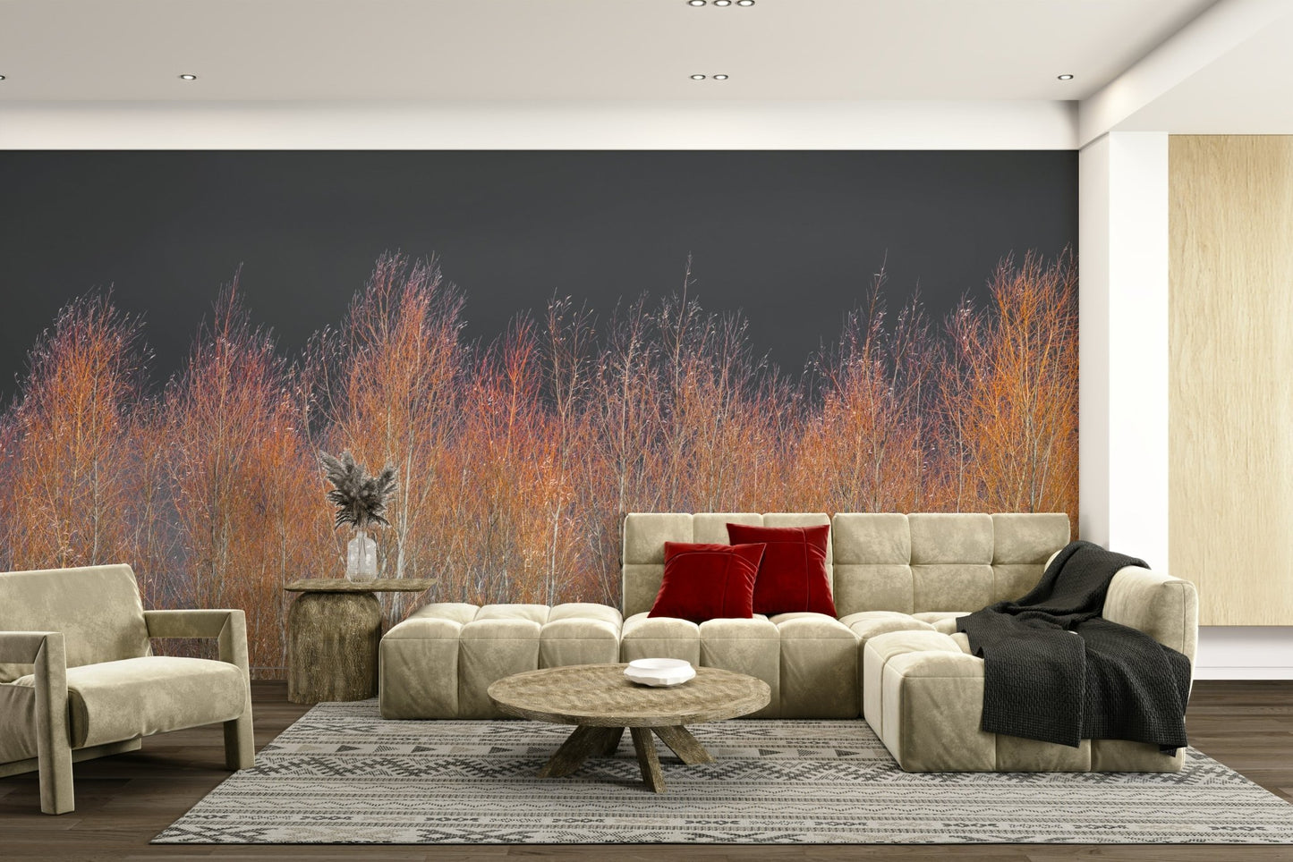 The overall feel is quiet and serene.

