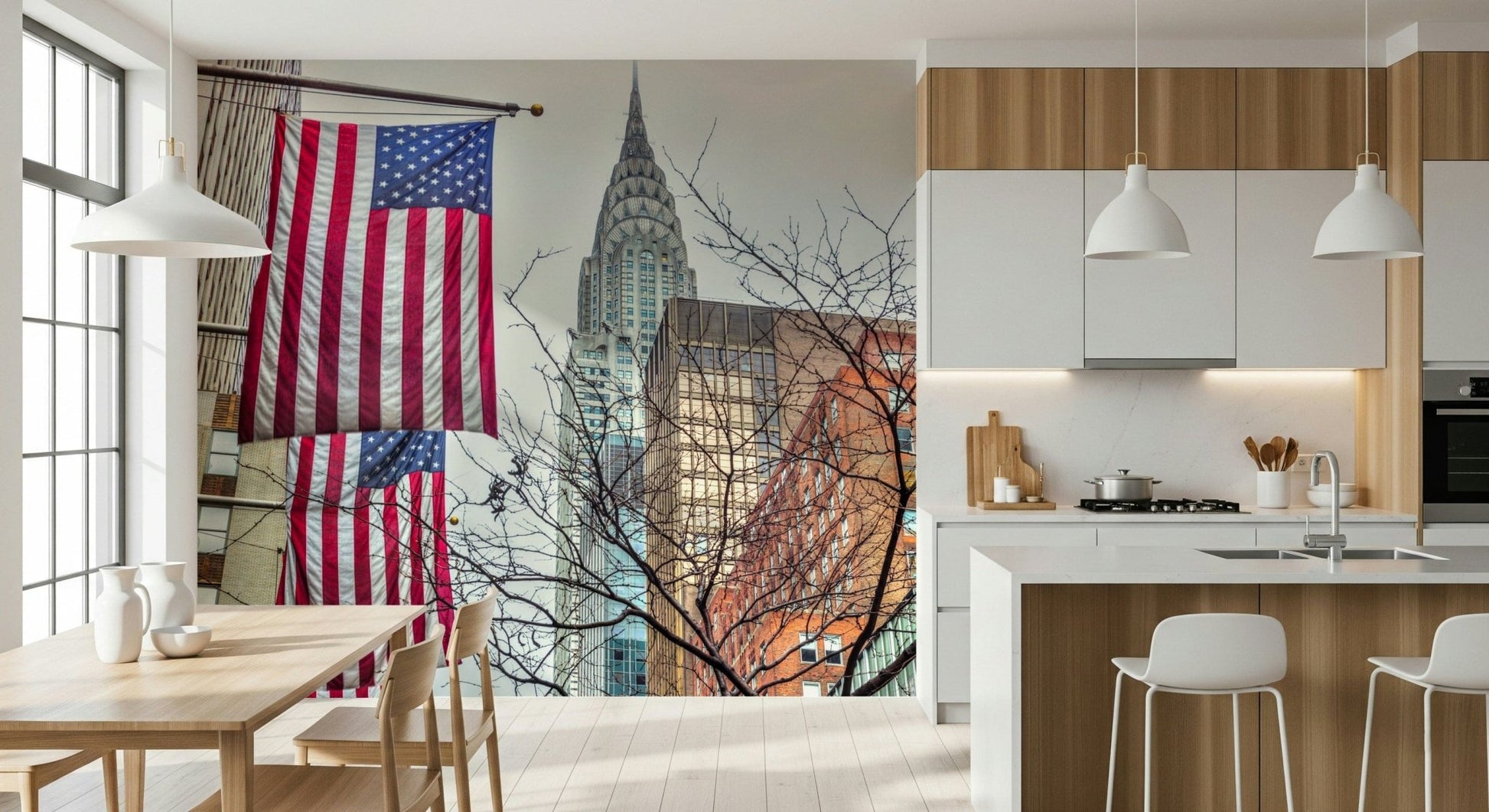 American Dreamscape Wall Mural