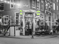 Amsterdam Cafe Wall Mural