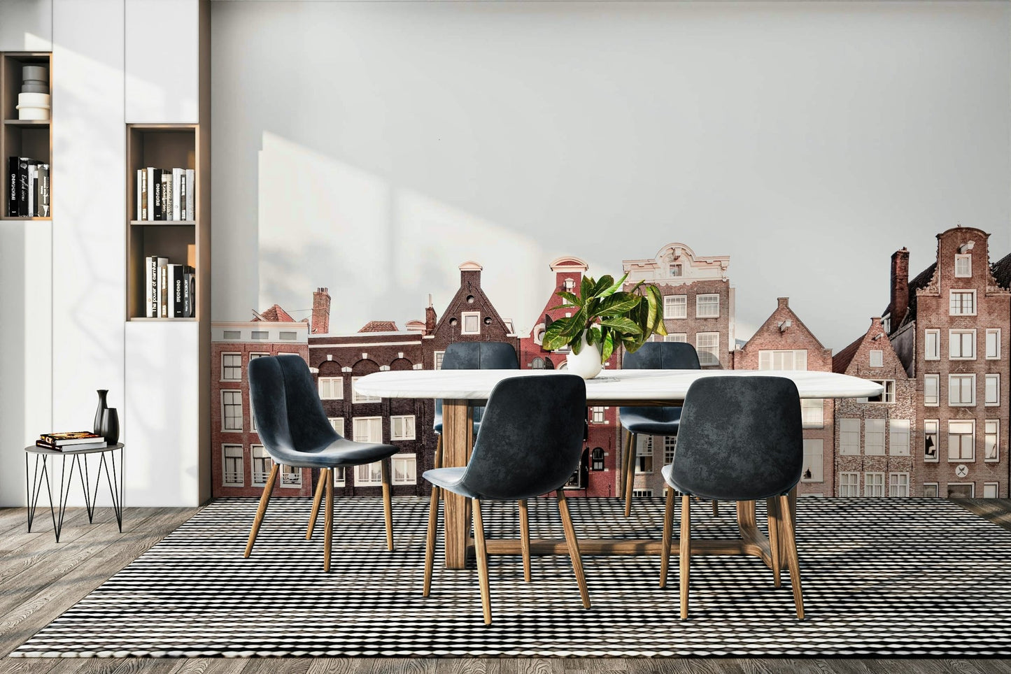 Cityscape wallpaper for walls

