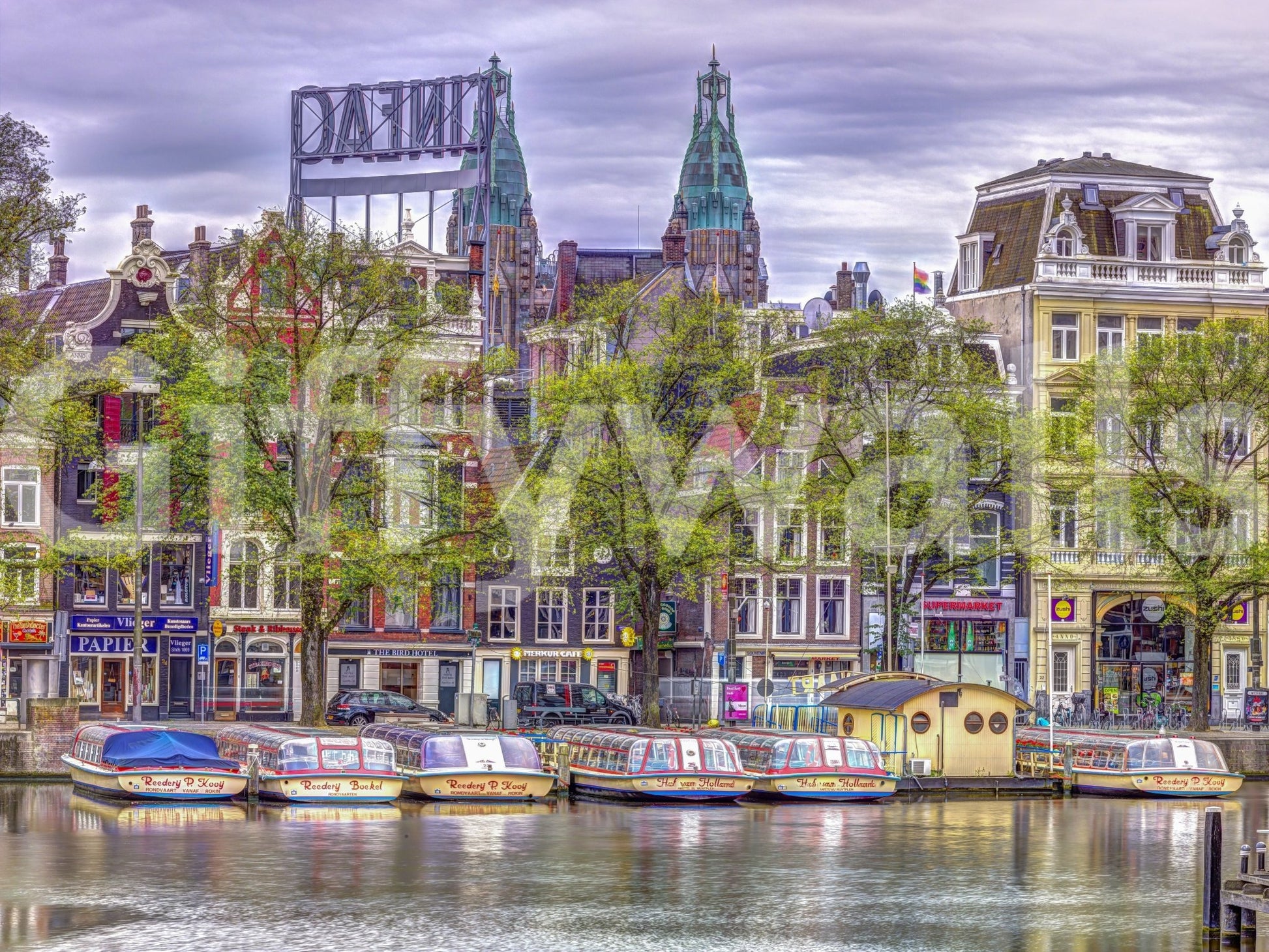 The image feels peaceful and restful, like a quiet day by the water.

