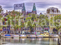 The image feels peaceful and restful, like a quiet day by the water.

