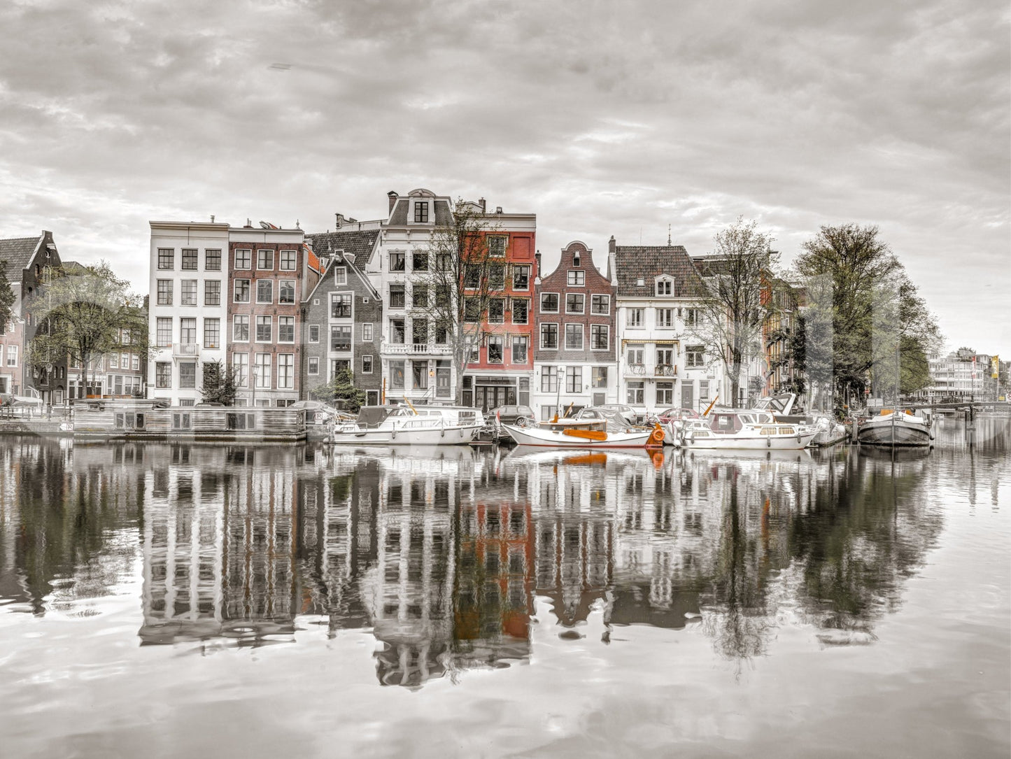 Wall decor evoking travel and tranquility.

