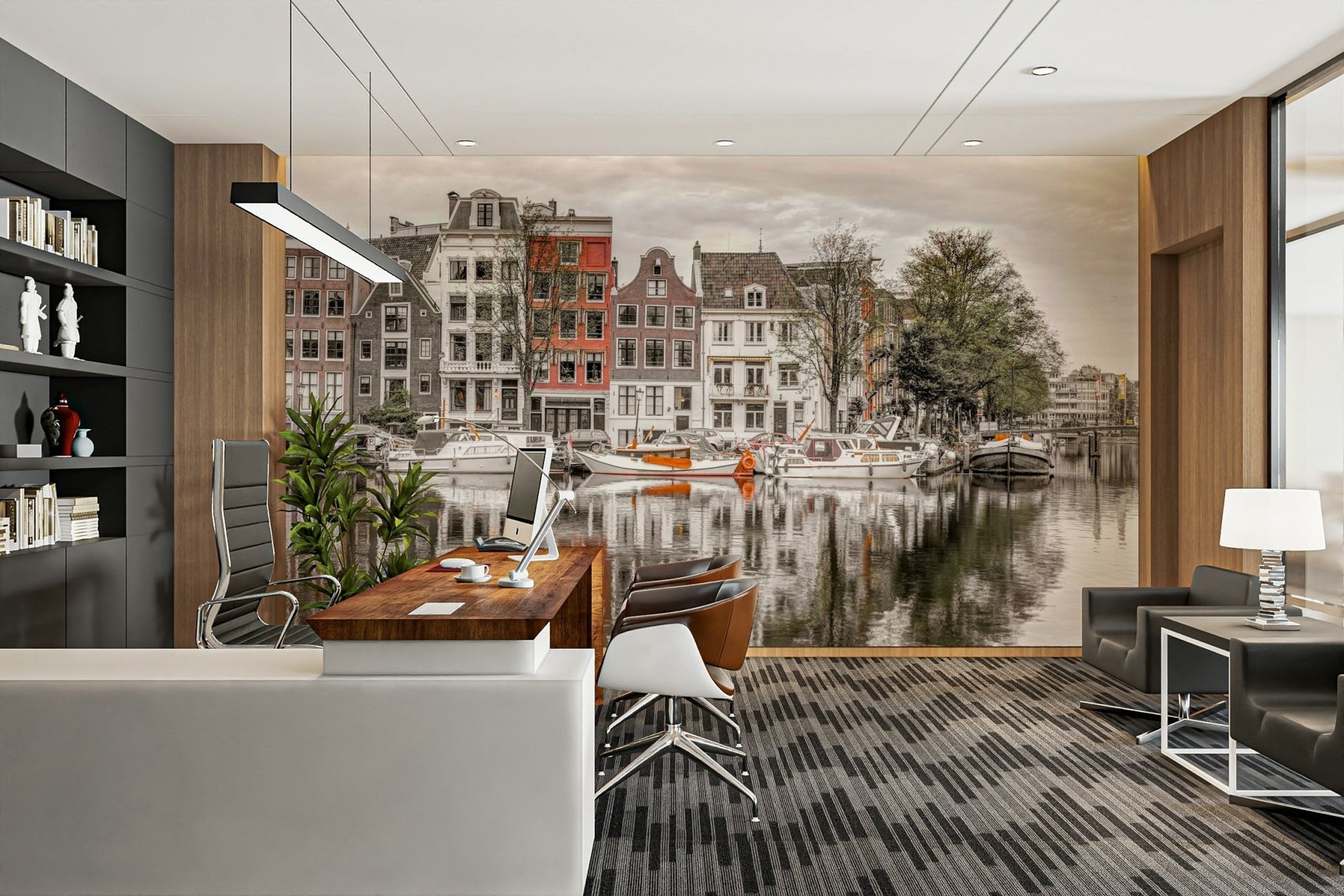 High-resolution image of Amsterdam.

