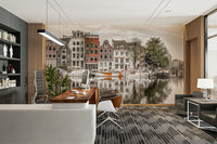 High-resolution image of Amsterdam.

