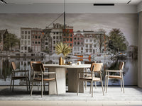 Charming European cityscape.

