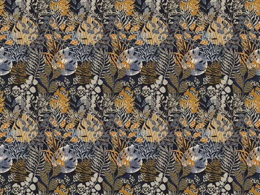 Botanical Nocturne Design Wallpaper