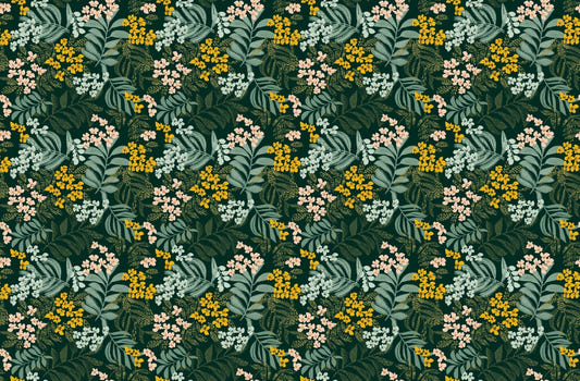 Whimsical Forest Flora Wallpaper