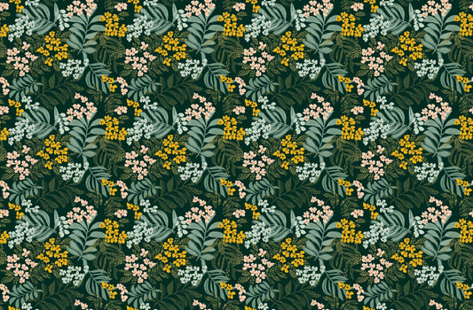 Whimsical Forest Flora Wallpaper