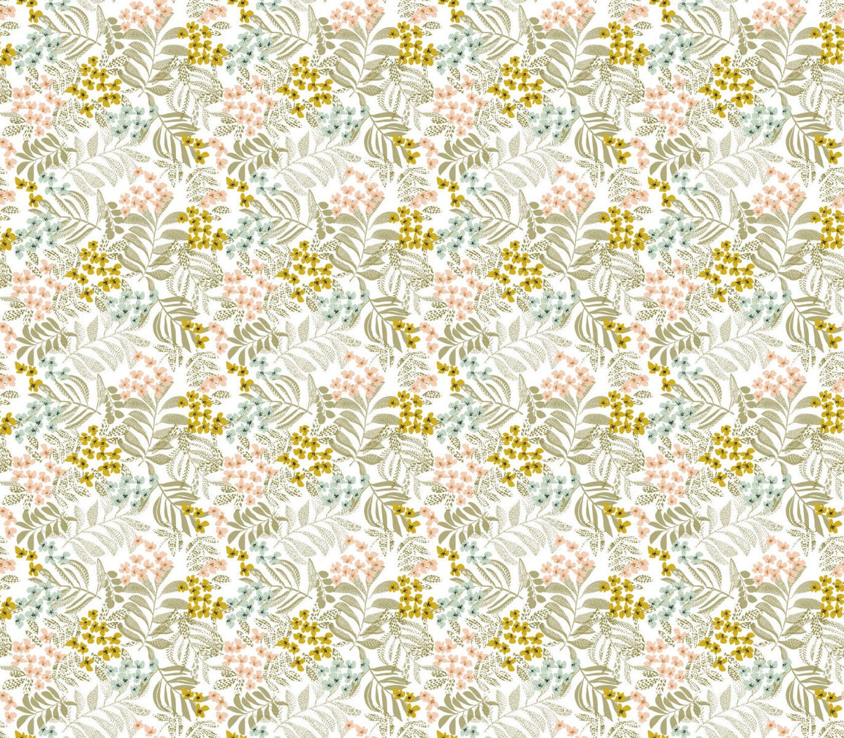 Blossoming Abstract Nature Wallpaper