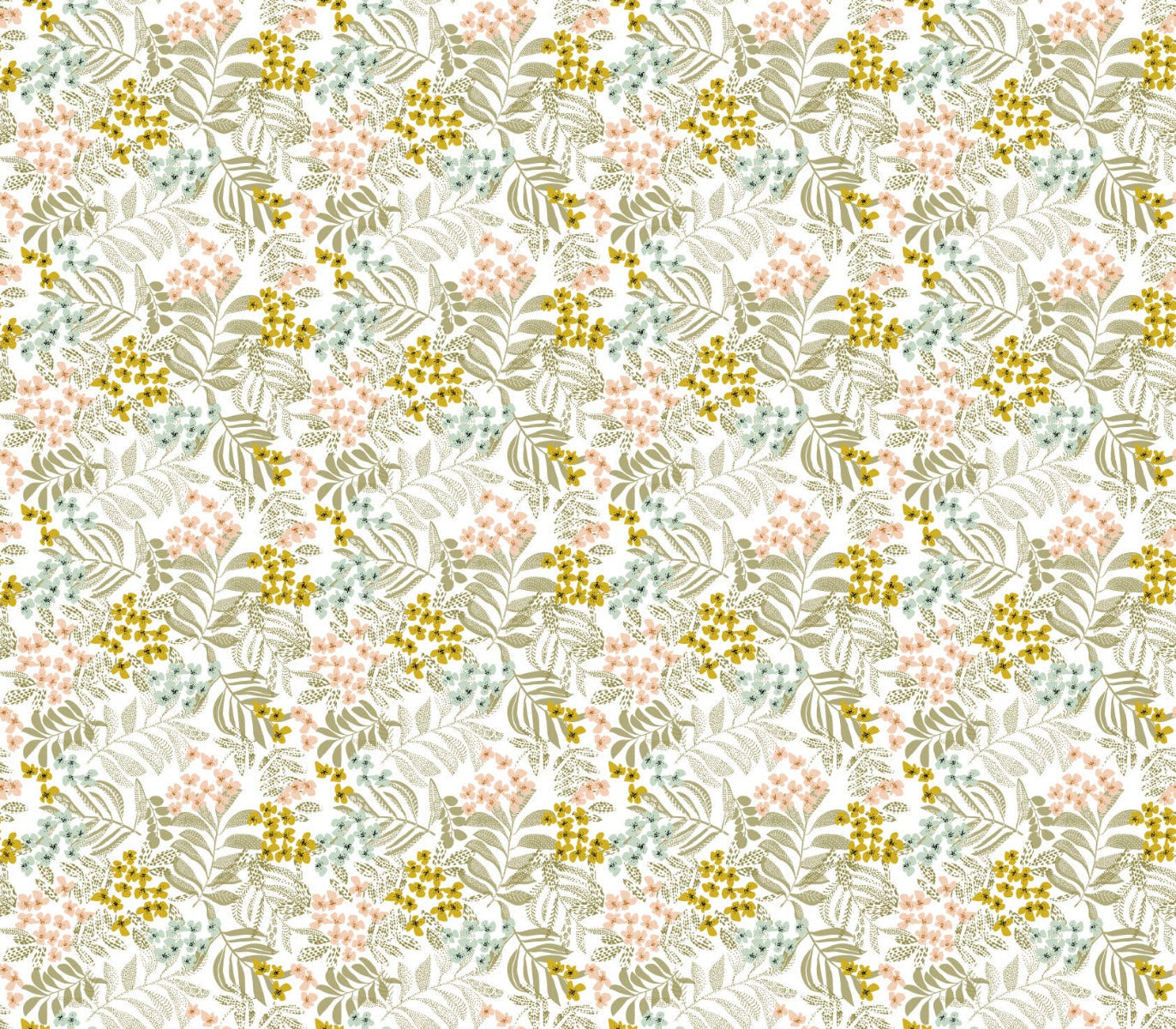 Blossoming Abstract Nature Wallpaper