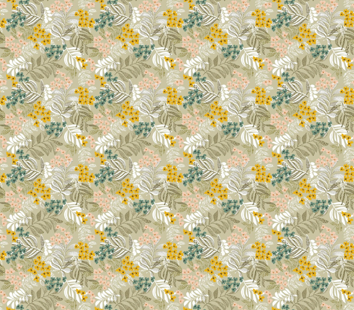 Botanical Harmony Wallpaper Mural