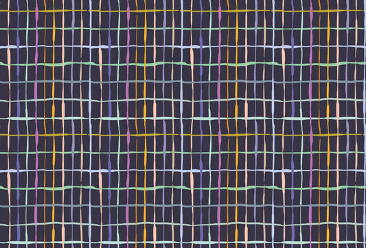 Colourful Bold Handdrawn Lines Wallpaper