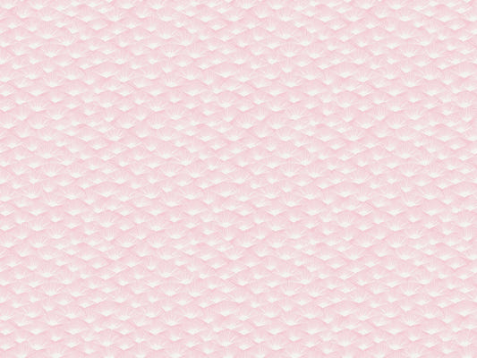 Abstract palm fans rose quartz wallpaper