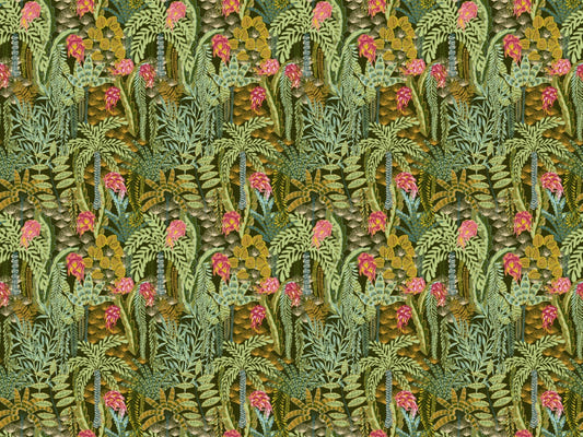 Emerald Jungle Melody Wallpaper