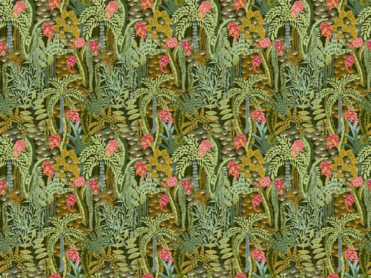 Emerald Jungle Melody Wallpaper