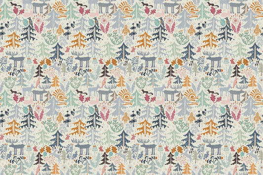 Whimsical Woodland Creatures Wallpaper