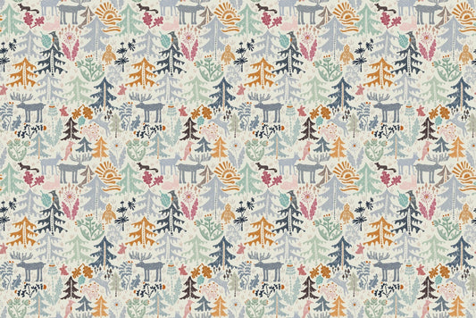 Whimsical Woodland Creatures Wallpaper