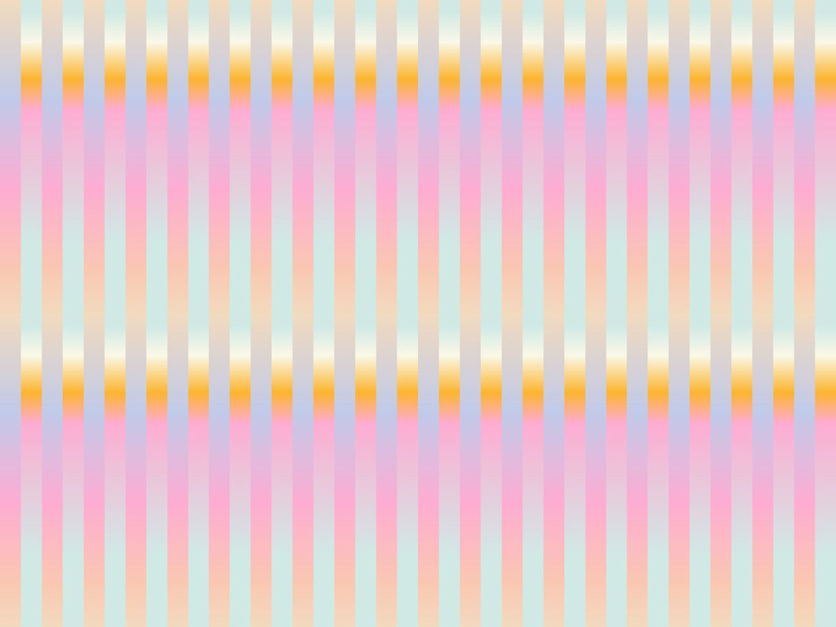 Soft-hued Striped Elegance Wallpaper