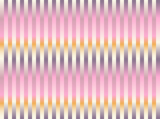 Blurred Stripes Lilac Wall Mural