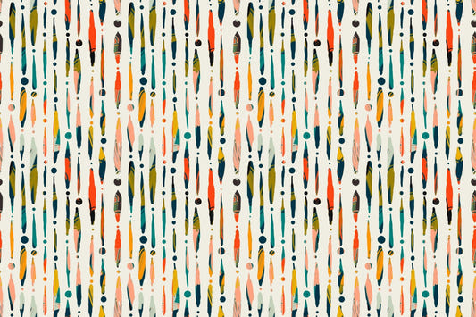 Vibrant Brushstroke Symphony Wallpaper