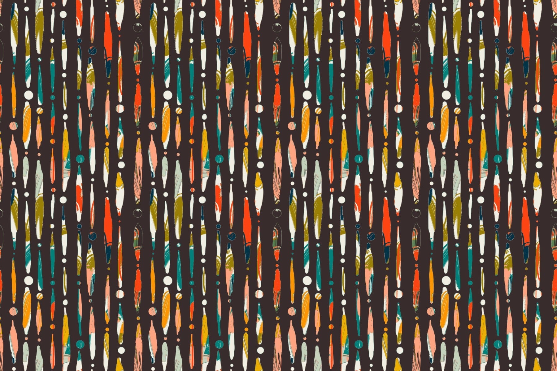 Vibrant Boho Chic Wallpaper