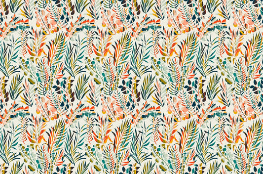 Botanical Fiesta Wallpaper Mural