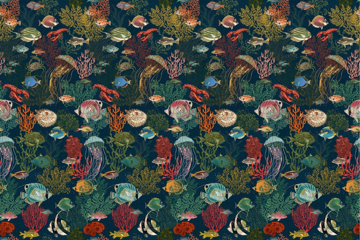 Enchanting Marine Life Wallpaper
