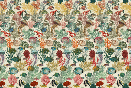 Aquatic Ballet Wallpaper Mural
