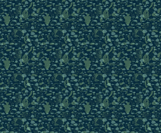 Abyssal Swirl Wallpaper Mural