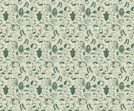 Marine Mosaic Wallpaper Mural