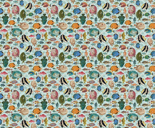 Oceanic Melody Wallpaper Mural