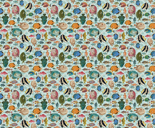 Oceanic Melody Wallpaper Mural