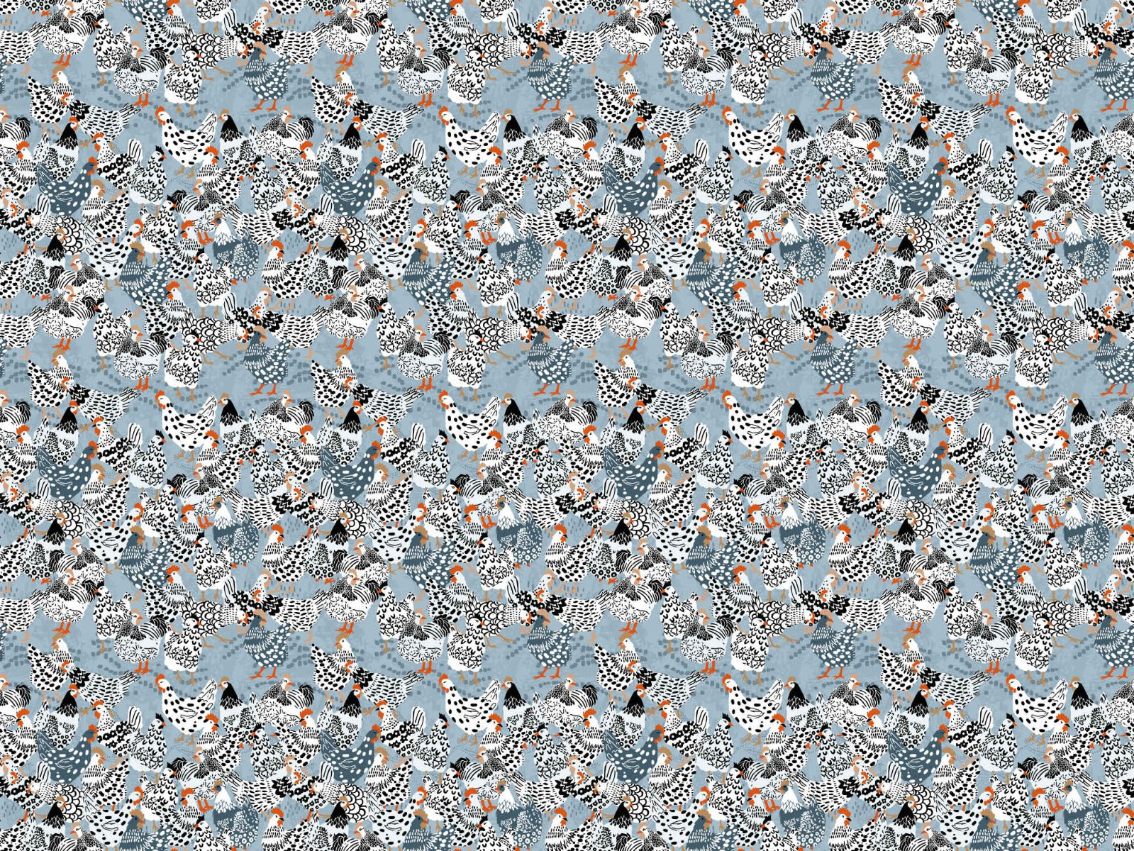 Chic Cluck Couture Wallpaper