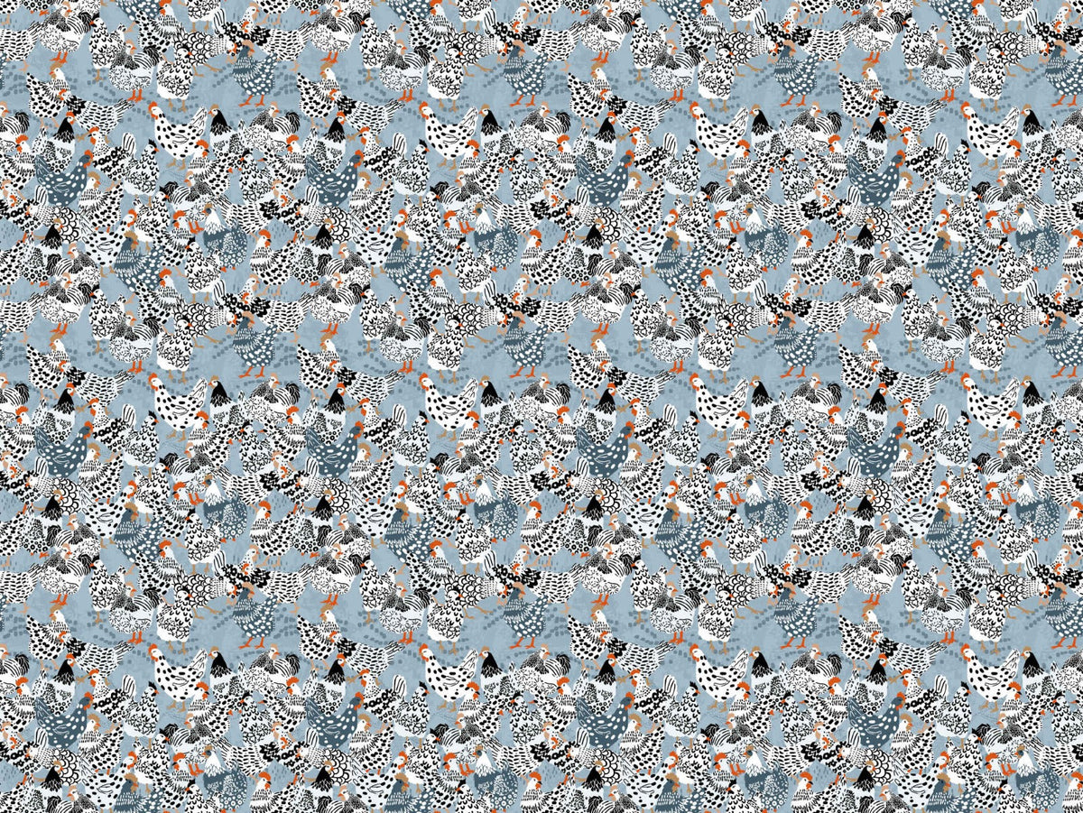 Chic Cluck Couture Wallpaper in your room — zoomed