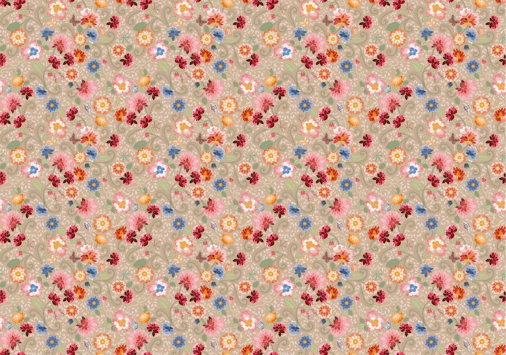 Provence Petals Wallpaper